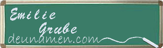 Emilie Grube Visitenkarte